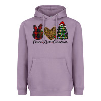 Lavender peace love christmas Heavyweight Hoodie - RanaPortraitStore