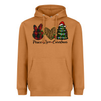 Meerkat peace love christmas Heavyweight Hoodie - RanaPortraitStore