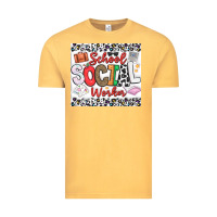 Vintage Mustard School Social Worker Vintage Tee - CowhideDigitalArt