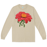 Mushroom del sol sunflower Long Sleeve Tee - LillyAllenDesigns