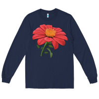 Navy del sol sunflower Long Sleeve Tee - LillyAllenDesigns