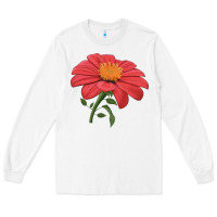 White del sol sunflower Long Sleeve Tee - LillyAllenDesigns