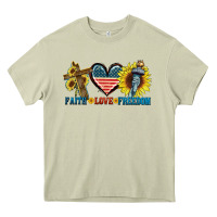 Mossy Fatih love freedom Heavy Core Tee - FaDigitalArtStudio
