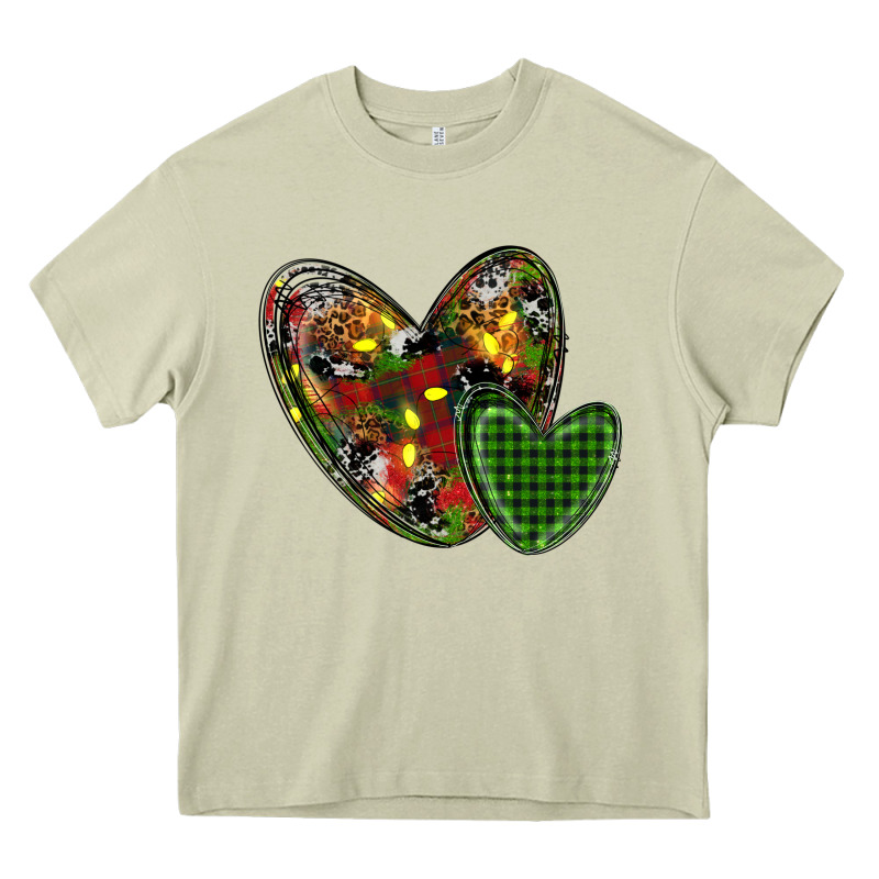 Christmas Heart Heavy Core Tee by RanaPortraitStore | Teevron