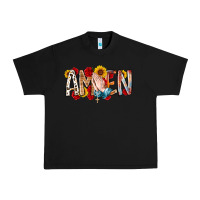 Black amen Urban Heavy Tee - RacoonDesign