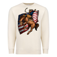 Sandshell American Cowboy Premium Sweatshirt - Jasminsmagicworld