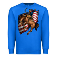 True Royal American Cowboy Premium Sweatshirt - Jasminsmagicworld
