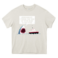 Cream polite jaws Heavy Core Tee - artisFamous