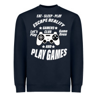 Navy Escape Reality Heavyweight Sweatshirt - Bettercallsaul