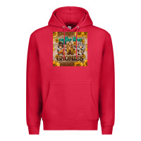 Cardinal coffee time gnomies mug coaster Premium Hoodie - BarkalooDesign