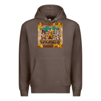 Coffee coffee time gnomies mug coaster Premium Hoodie - BarkalooDesign