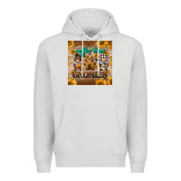 Dove Grey coffee time gnomies mug coaster Premium Hoodie - BarkalooDesign