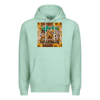 Seafoam coffee time gnomies mug coaster Premium Hoodie - BarkalooDesign