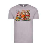 Vintage Zinc Hallothanksmas Gnome Coffee Cups Vintage Tee - CowhideDigitalArt