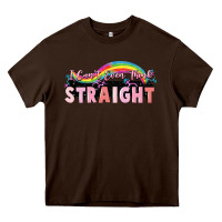 Chocolate Brown I can't even think straight Heavy Core Tee - FaDigitalArtStudio