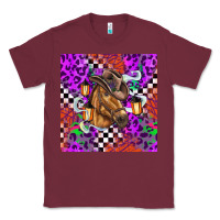 Burgundy halloween horse Classic Tee - BarkalooDesign