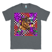 Charcoal Heather halloween horse Classic Tee - BarkalooDesign