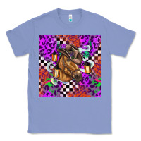 Colony Blue halloween horse Classic Tee - BarkalooDesign