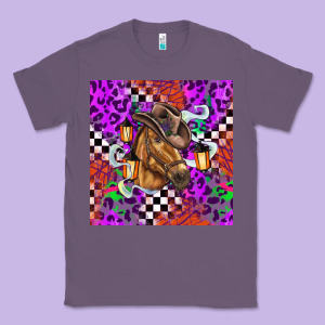 Halloween Horse Classic Tee Designed By Barkaloodesign