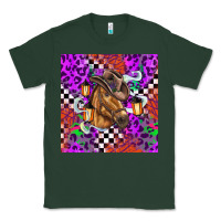 Sports Green halloween horse Classic Tee - BarkalooDesign