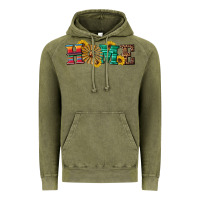 Vintage Olive western home wind wheel Vintage Hoodie - Artiststas