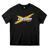 Black can am team Heavy Core Tee - artisFamous