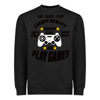 Black Escape Reality Heavyweight Sweatshirt - Bettercallsaul