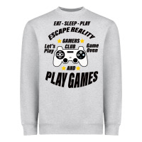 Heather Grey Escape Reality Heavyweight Sweatshirt - Bettercallsaul