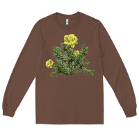 Chestnut whipple cholla cactus Long Sleeve Tee - LillyAllenDesigns