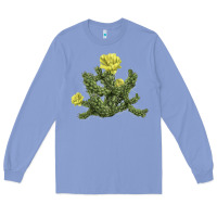 Colony Blue whipple cholla cactus Long Sleeve Tee - LillyAllenDesigns