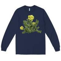 Navy whipple cholla cactus Long Sleeve Tee - LillyAllenDesigns