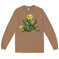 Toasted Coconut whipple cholla cactus Long Sleeve Tee - LillyAllenDesigns