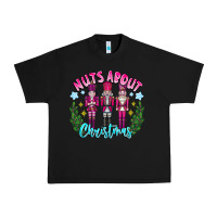 Black Nuts About Christmas Urban Heavy Tee - CowhideDigitalArt