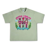 Oil Green Nuts About Christmas Urban Heavy Tee - CowhideDigitalArt