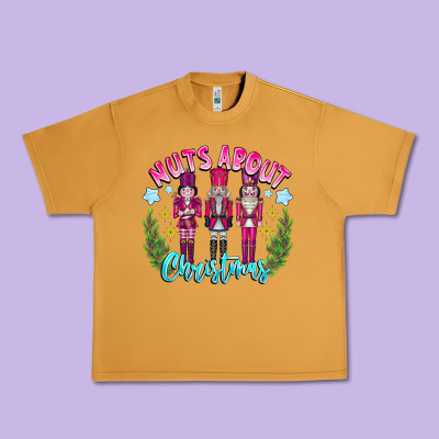 Nuts About Christmas Urban Heavy Tee Designed By Cowhidedigitalart