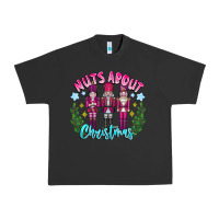 Pigment Black Nuts About Christmas Urban Heavy Tee - CowhideDigitalArt