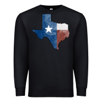 Black Texas Watercolor Map Premium Sweatshirt - Jasminsmagicworld