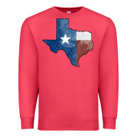 Cardinal Texas Watercolor Map Premium Sweatshirt - Jasminsmagicworld