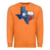Carrot Texas Watercolor Map Premium Sweatshirt - Jasminsmagicworld