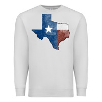 Dove Grey Texas Watercolor Map Premium Sweatshirt - Jasminsmagicworld