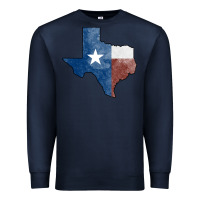 Navy Texas Watercolor Map Premium Sweatshirt - Jasminsmagicworld