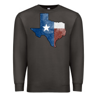 Smoke Texas Watercolor Map Premium Sweatshirt - Jasminsmagicworld