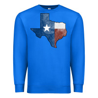 True Royal Texas Watercolor Map Premium Sweatshirt - Jasminsmagicworld