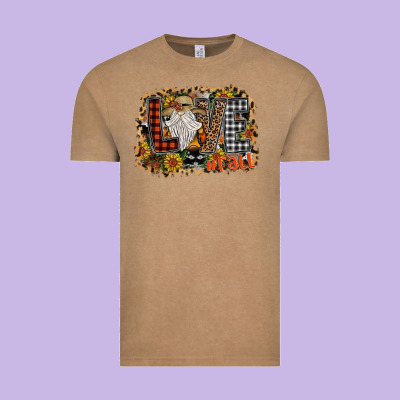 Love Fall Vintage Tee Designed By Cowhidedigitalart