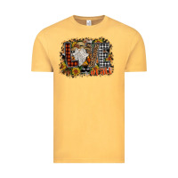 Vintage Mustard Love Fall Vintage Tee - CowhideDigitalArt