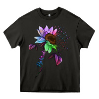 Asphalt Be Kind Autism Semicolon Heavy Core Tee - Jasminsmagicworld