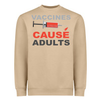 Mushroom Vaccines Cause Adults Heavyweight Sweatshirt - Bettercallsaul