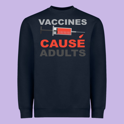 Vaccines Cause Adults Heavyweight Sweatshirt Designed By Bettercallsaul