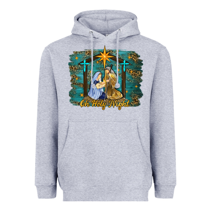 Oh Holy Night Western Heavyweight Hoodie by RanaPortraitStore | Teevron