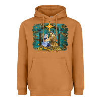 Meerkat oh holy night western Heavyweight Hoodie - RanaPortraitStore
